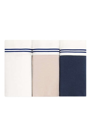 3 tanga - Beige e bianco