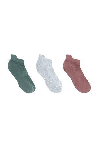 3 paia di calzini - Verde e grigio