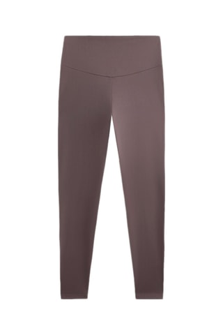 Leggings a vita alta - Marrone
