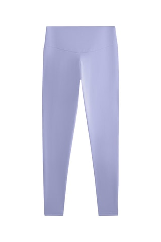 Leggings a vita alta - Celeste