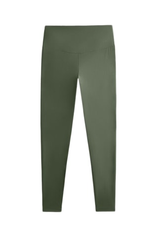 Leggings a vita alta - Verde