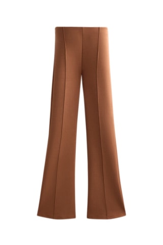 Pantaloni flare - Marrone