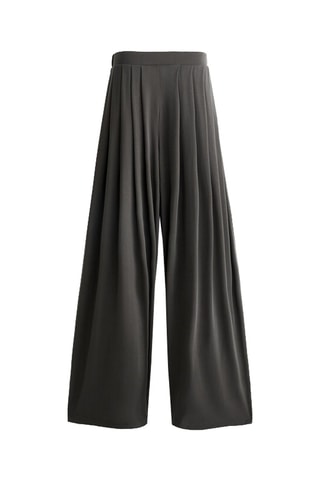 Pantaloni wide legs - Antracite