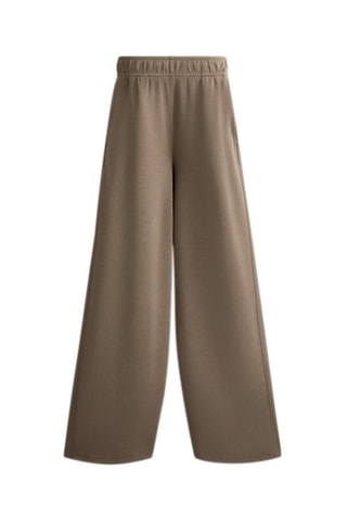 Pantaloni wide legs - Marrone