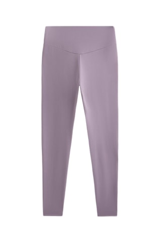Leggings a vita alta - Malva