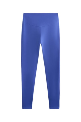 Leggings a vita alta - Cobalto