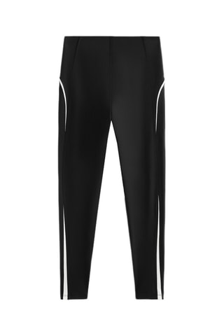 Leggings compressione a vita alta - Nero
