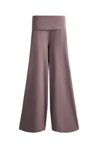Pantaloni palazzo - Viola