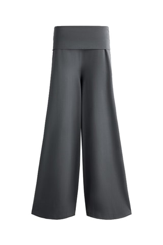 Pantaloni palazzo - Antracite