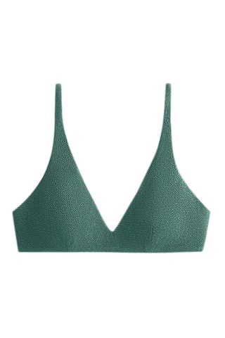 Reggiseno bikini con coppe - Verde chiaro