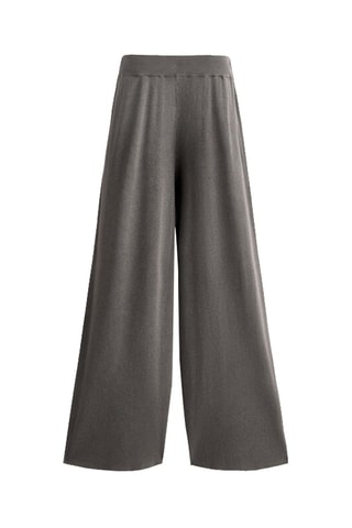 Pantaloni wide legs - Antracite