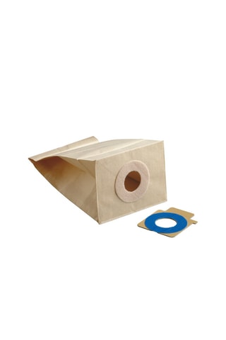5 sacs d'aspirateur universels jetables - Beige