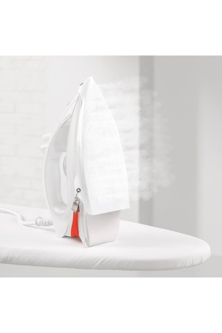 Semelle de protection pour fer à repasser - Blanc et rouge