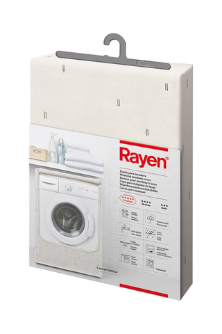Housse pour machine à laver Beige - 39 x 23 x 6 cm