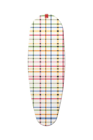 Housse pour table à repasser Blanc et rouge - 55 x 155 cm