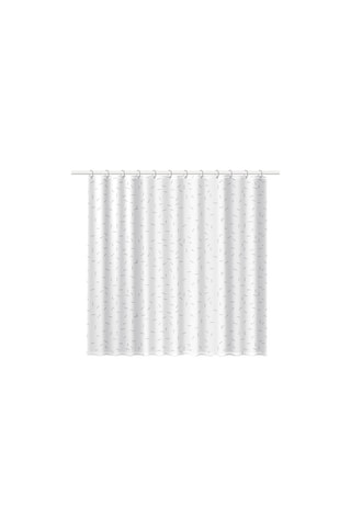 Rideau de douche - 180 x 200 cm - Blanc