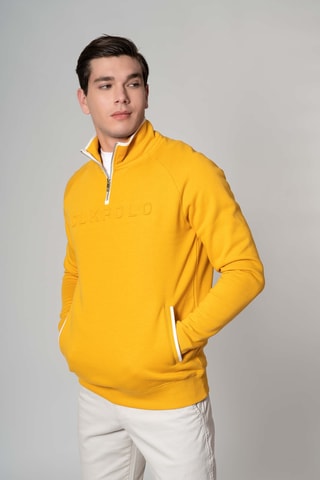 Felpa regular - Giallo