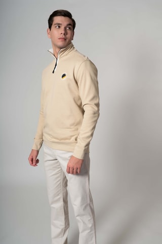 Felpa regular - Beige