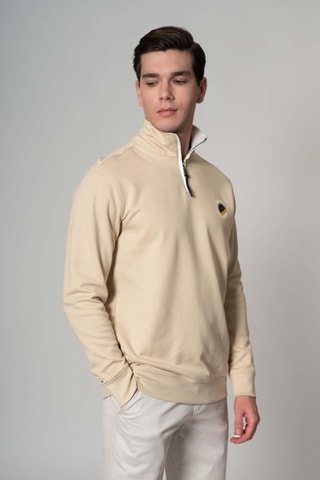 Felpa regular - Beige