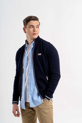Cardigan regular - Navy