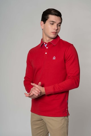 Polo regular - Rosso