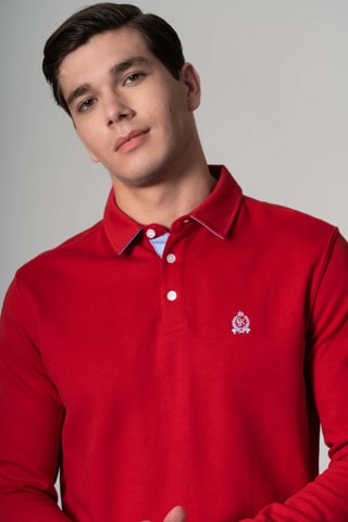 Polo regular - Rosso