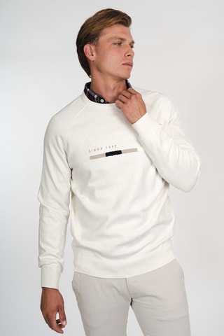 Maglia regular - Beige