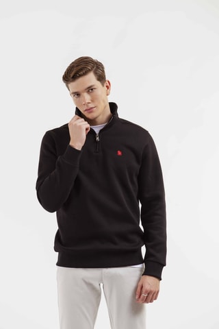 Felpa regular - Nero