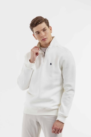 Felpa regular - Beige