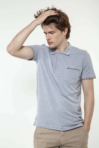 Polo regular - Grigio