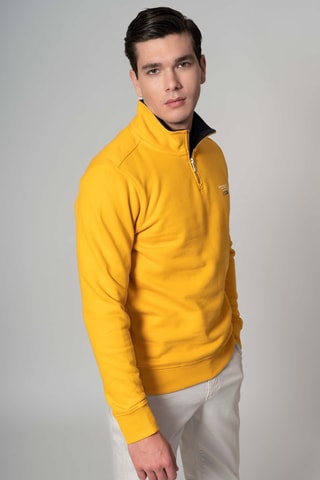 Felpa regular - Giallo