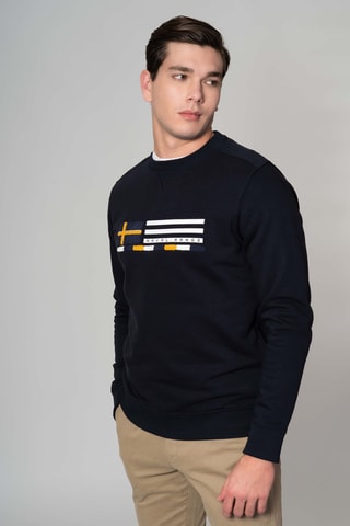 Felpa regular - Navy