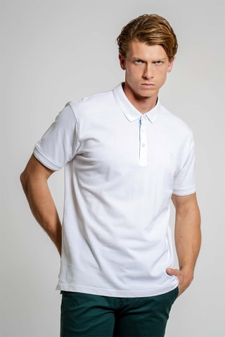 Polo regular - Bianco