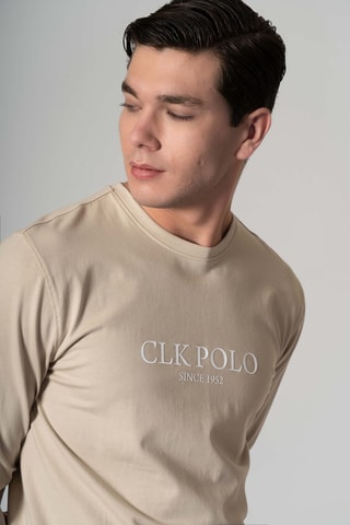 T-shirt regular - Beige