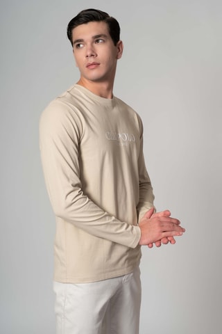 T-shirt regular - Beige
