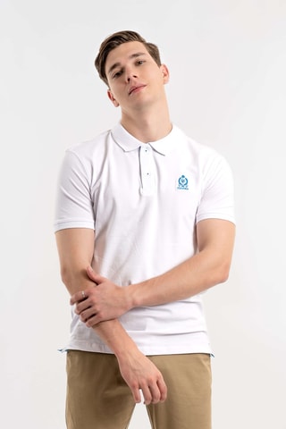 Polo regular - Bianco