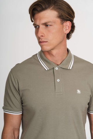 Polo regular - Kaki