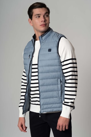 Giacca regular senza maniche - Blu