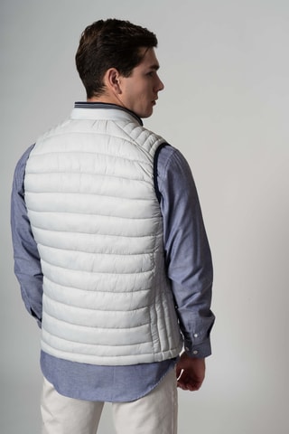 Giacca regular senza maniche - Grigio