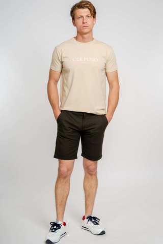 T-shirt regular - Beige