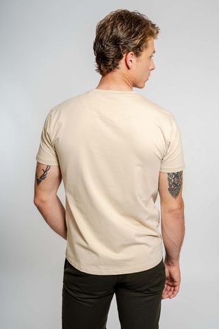 T-shirt regular - Beige