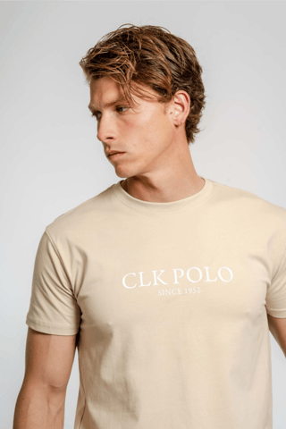 T-shirt regular - Beige