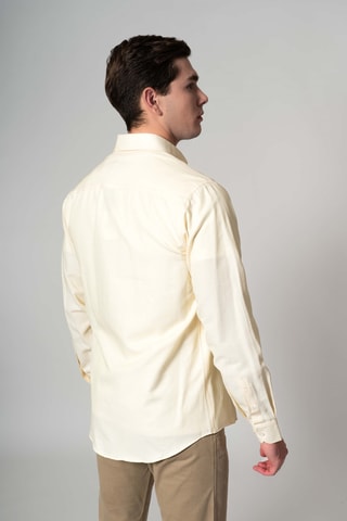Chemise regular - Jaune
