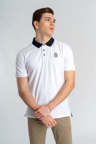 Polo regular - Bianco