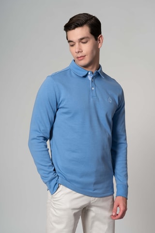 Polo regular - Blu
