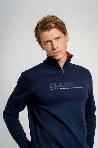 Felpa regular - Navy