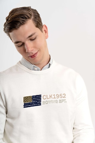 Maglia regular - Beige