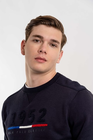 Felpa regular - Navy
