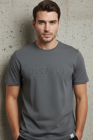 T-shirt regular - Grigio