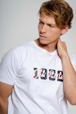 T-shirt regular - Bianco